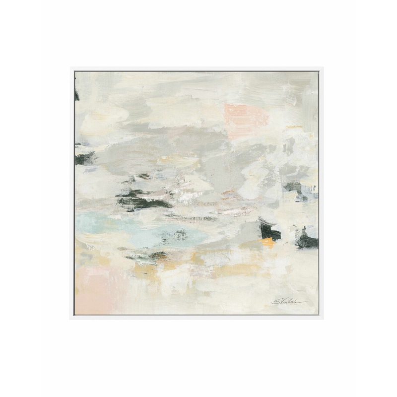 Steps on Stones II Boho | Framed Canvas Art Print