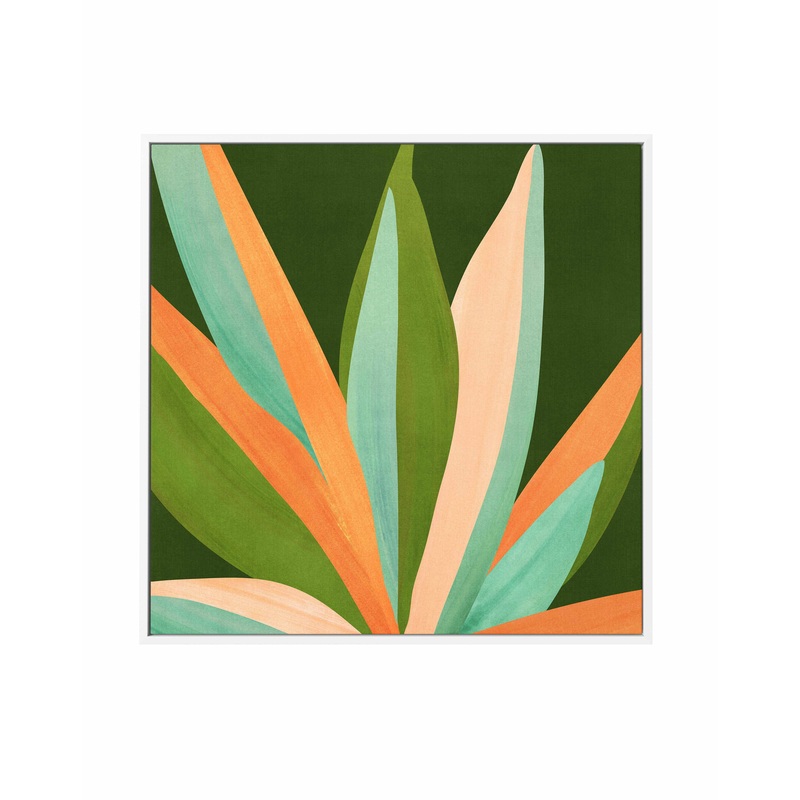 Summer Agave By Kristian Gallagher | Framed Canvas Art Print