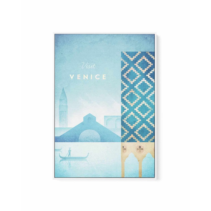Venice by Henry Rivers | Framed Canvas Art Print