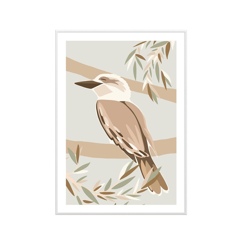 Cool as a Kookaburra Art Print