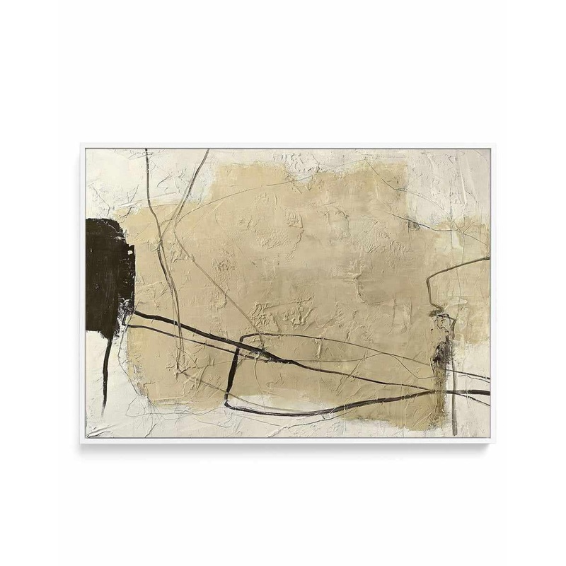 Cloudline by Design Fabrikken | Framed Canvas Art Print