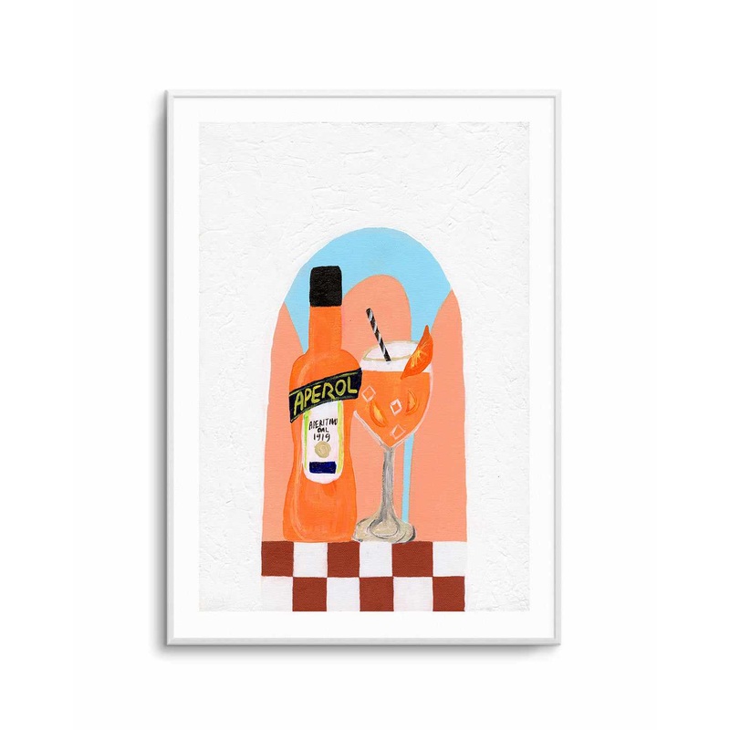 Aperol by Britney Turner Art Print