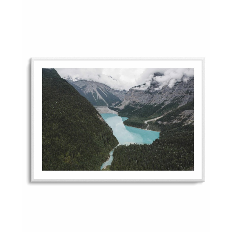 Berg Lake by Kalen X | Art Print