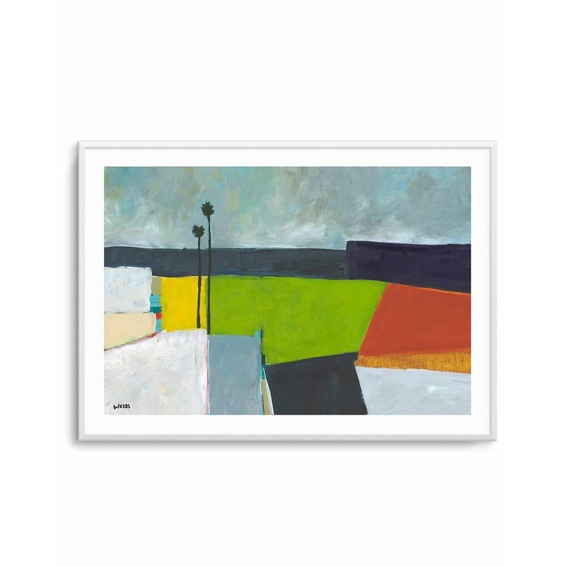 Composed Earth by Jan Weiss Art Print