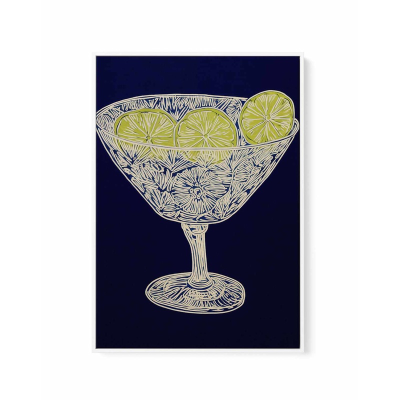 Cocktail Time No I | Framed Canvas Art Print