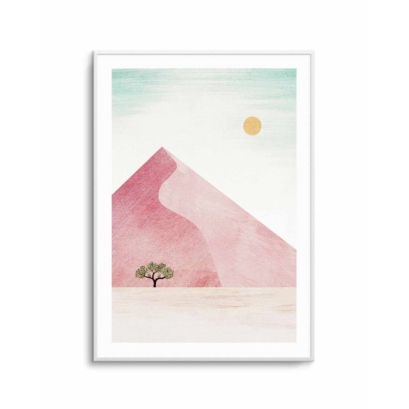 Sossusvlei, Pink Sand Dune by Henry Rivers Art Print