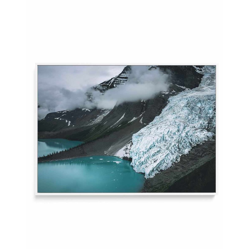 Blue Lake by Kalen X | Framed Canvas Art Print