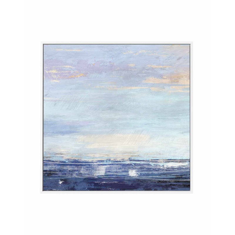 Blue Wave I by Suzanne Nicoll | Framed Canvas Art Print