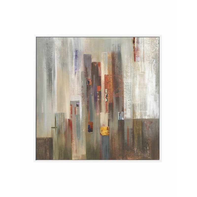 City Views | Framed Canvas Art Print