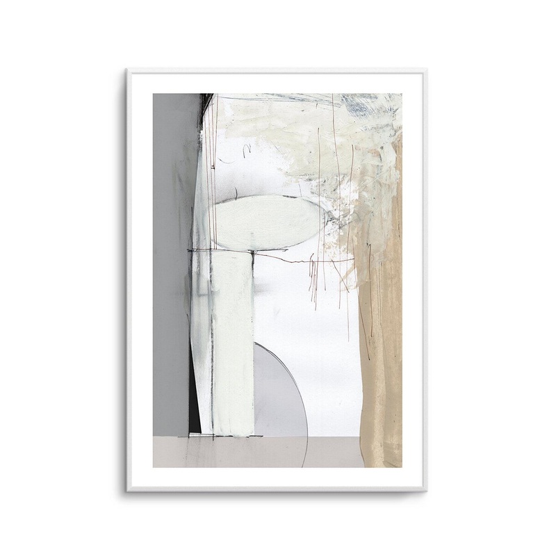 Soft Neutral by Dan Hobday Art Print