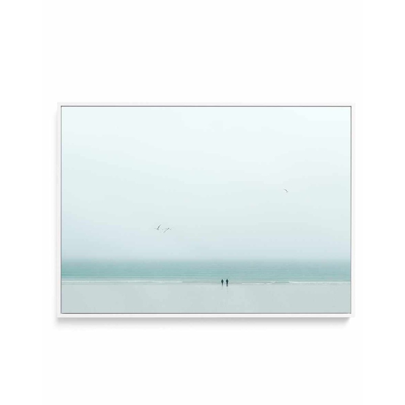 Tristesse by Uschi Hermann | Framed Canvas Art Print