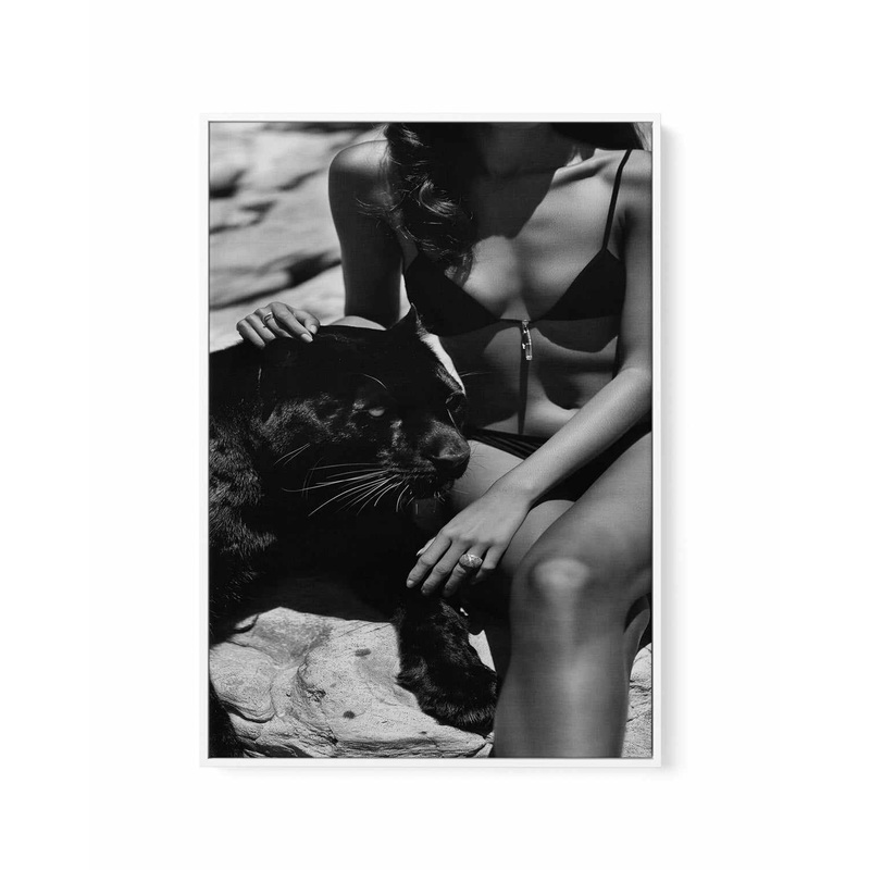 Wild Summer I | Framed Canvas Art Print