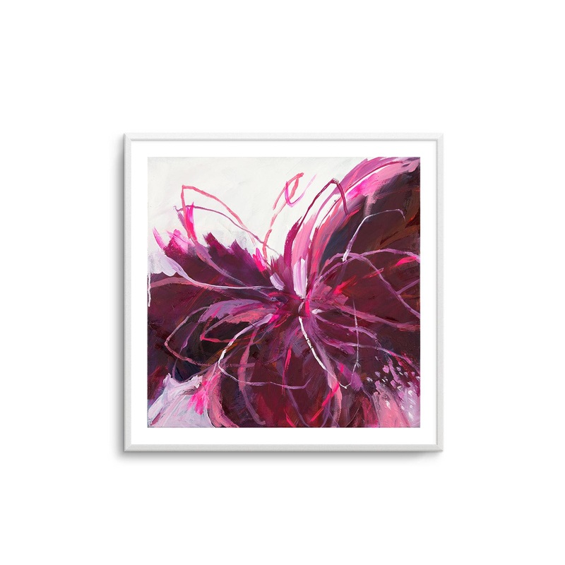 Bruton Dahlia by Luana Asiata Art Print