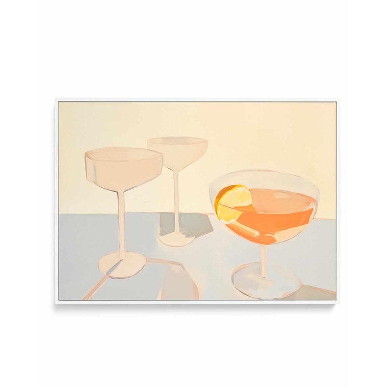 Cocktail Night I | Framed Canvas Art Print