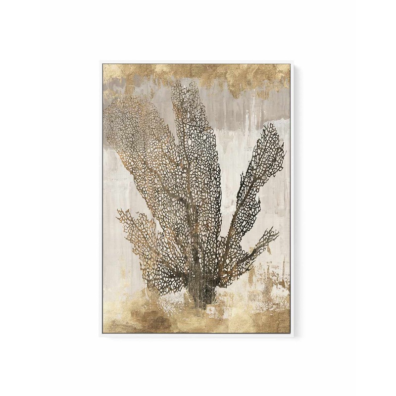 Coral Splendour I | Framed Canvas Art Print