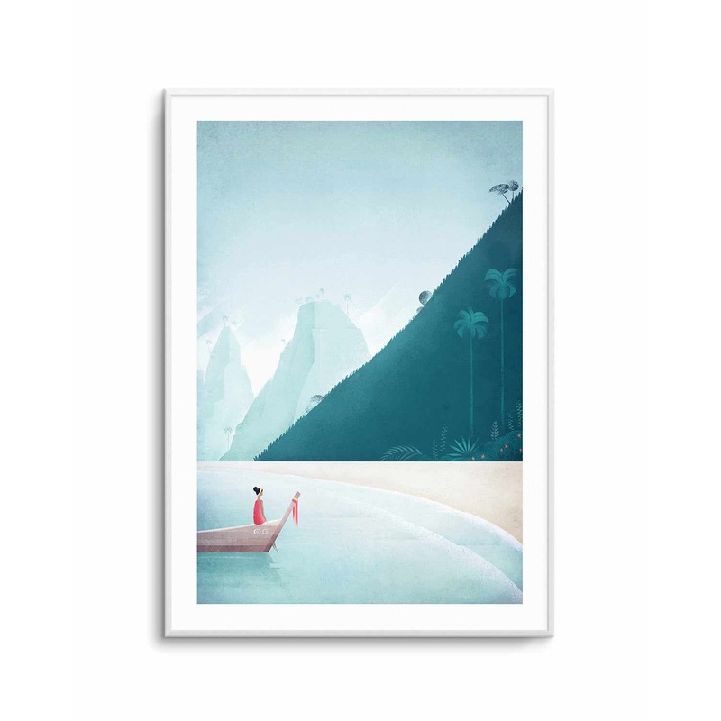 Thailand, Maya Bay by Henry Rivers Art Print