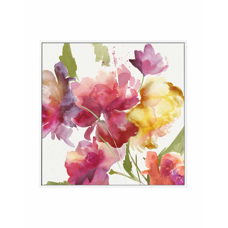 Warm Summer I | Framed Canvas Art Print