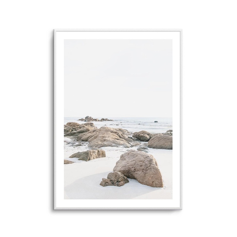 Bunker Bay Rocks II Art Print | PT