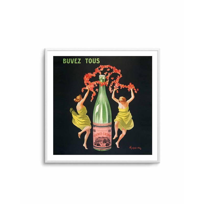 Buves Tous Vintage Poster Art Print