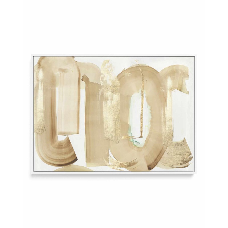 Caramelise | Framed Canvas Art Print