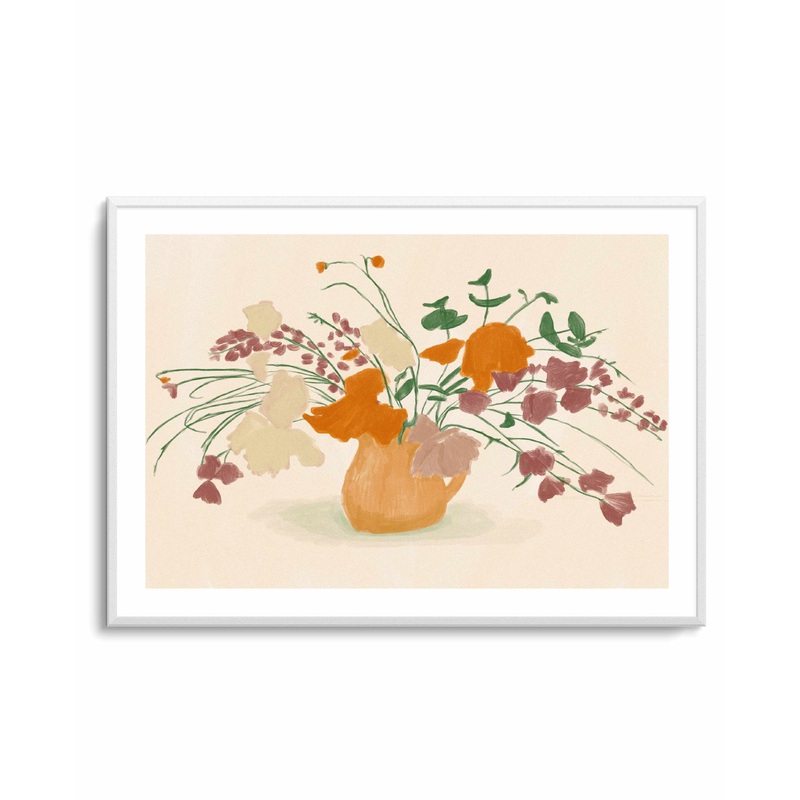 Warm Blooms by Jenny Liz Rome | Art Print
