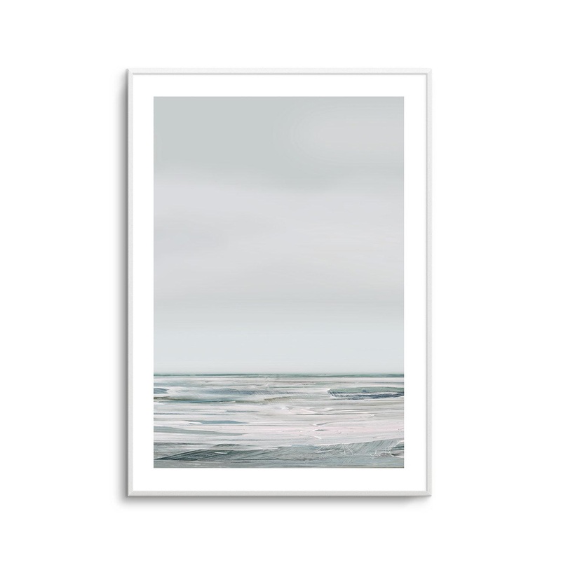 White Day II by Dan Hobday Art Print