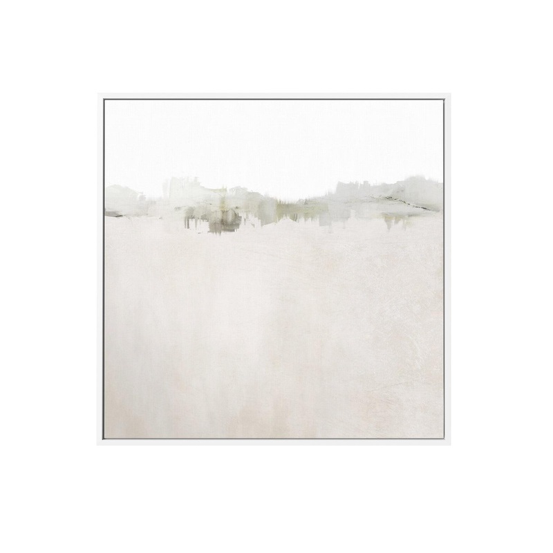 Calm View by Dan Hobday SQ | Framed Canvas Art Print