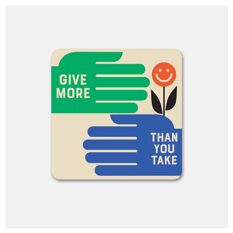 Give More Hands – Sticker